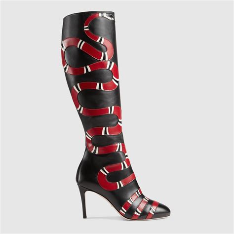 guccia snake shoes|gucci snake boots price.